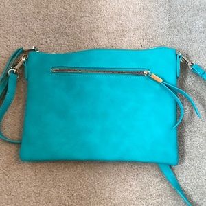 Turquoise Shiraleah Crossbody Purse